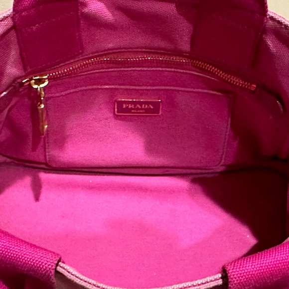 Prada Canapa Pink (Fuxia) Tote - Picture 5 of 11